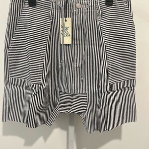 Navy and White Striped Shorts (Jaded Gypsy)